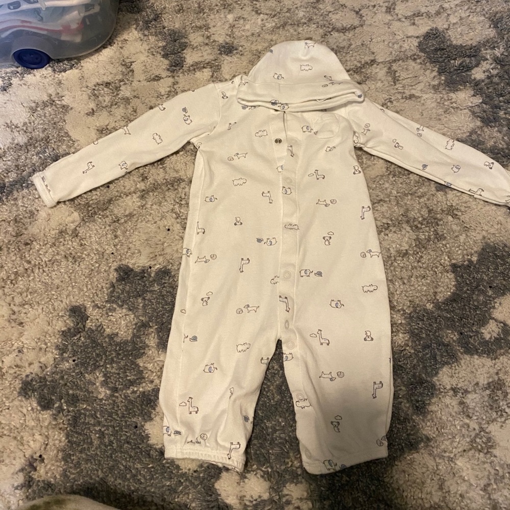 Carter’s Animal Onesie with Hat